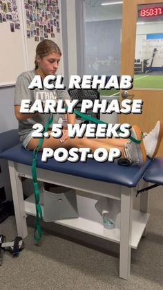 Dr. Wesley Wang, PT, DPT on Instagram: "💥𝐀���𝐂𝐋 𝐑𝐞𝐡𝐚𝐛 - 𝐄𝐚𝐫𝐥𝐲 𝐏𝐡𝐚𝐬𝐞 - 𝟐.𝟓 𝐖𝐞𝐞𝐤𝐬 𝐏𝐨𝐬𝐭-𝐎𝐩💥 👉 𝐅𝐑𝐄𝐄 𝐀𝐂𝐋 𝐑𝐞𝐭𝐮𝐫𝐧 𝐓𝐨 𝐒𝐩𝐨𝐫𝐭 𝐆𝐮𝐢𝐝𝐞 - 𝟖 𝐂𝐫𝐢𝐭𝐢𝐜𝐚𝐥 𝐊𝐞𝐲𝐬 𝐓𝐨 𝐒𝐀𝐅𝐄𝐋𝐘 𝐑𝐞𝐭𝐮𝐫𝐧 𝐓𝐨 𝐒𝐩𝐨𝐫𝐭𝐬 𝐀𝐟𝐭𝐞𝐫 𝐀𝐂𝐋 𝐒𝐮𝐫𝐠𝐞𝐫𝐲 𝐋𝐢𝐧𝐤 𝐢𝐧 𝐛𝐢𝐨! 🙋‍♂️Here is a series I will be doing on one of my amazing patients. She’s agreed to let me film her ACL rehab so I can share on my page. 🤓At 2.5 days post-op ACL surgery, the goals are Acl And Meniscus Surgery, Post Acl Surgery Workout, Quad Strengthening, Acl Recovery, Gait Training