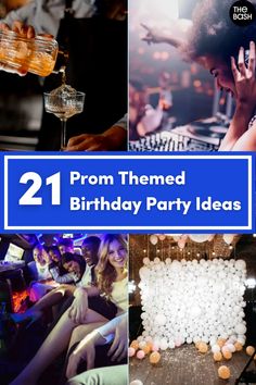 birthday party themes with the words 21 from themed birthday party ideas