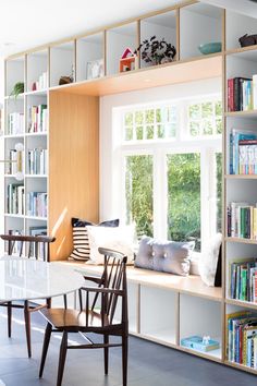 the instagram page on instagram com has an image of a room with bookshelves