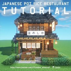 the japanese pot rice restaurant in minecraft