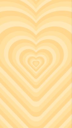 a yellow background with hearts in the center