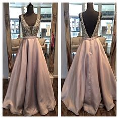 Puffy Prom Dresses, Cheap Party, V Neck Prom Dresses, Prom Dresses For Sale, Beaded Prom Dress, A Line Prom Dresses, Satin Prom Dress, Cheap Prom Dresses, Dress Formal