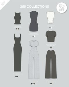 an image of women's clothing sewing pattern