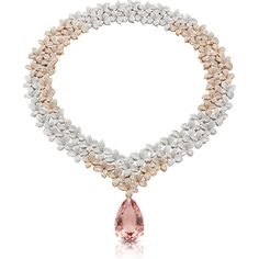 Pasquale Bruni - Goddess Garden Collier Combination in 18k White and Rose Gold with White Diamonds, Champagne Diamonds and Morganite Goddess Garden, Pasquale Bruni, Expensive Jewelry Luxury, Indian Wedding Jewelry, Expensive Jewelry, Jewelry Lookbook, Fancy Jewelry, Champagne Diamond, The Goddess