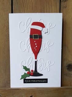 Christmas Cards Handmade Santa, Santa Cards, Christmas Card Art, Beautiful Christmas Cards, Family Christmas Cards