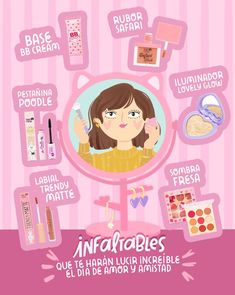 INFALTABLES para obtener un maquillaje increíble e impactante. Makeup Store Interior, Makeup Store, Store Interior, Beauty Room, K Beauty, Maquillaje De Ojos, Lattice, Makeup, Gifts