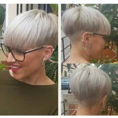 Short Hair And Glasses, Short Razor Haircuts, Hair And Glasses, Latest Short Hairstyles, Hair Images, Short Hairstyle, Favorite Hairstyles