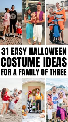 31 Easy Halloween Costumes Ideas for a Family of Three Simple Halloween Costumes Couples, Family Costumes For 4, Costume Halloween Famille, Halloween Costume Ideas Funny, Taco Halloween Costume, Quick Halloween Costumes Last Minute, Halloween Costumes Simple, Costume Ideas Funny, Halloween Costume Aesthetic