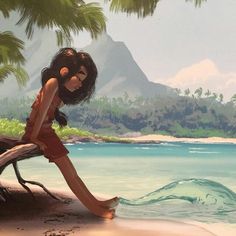 Moana concept art Disney Princess Moana, Disney Artwork