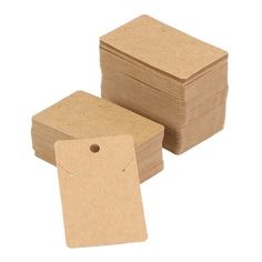 several pieces of cardboard are stacked on top of each other with a price tag attached