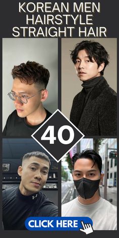 Explore 40 trendy Korean men's hairstyles for a fresh and stylish look! From sleek undercuts to textured waves, these hairstyle ideas will inspire your next grooming session. Elevate your look with these popular and fashionable Korean hair trends. #KoreanHairstyles #MensHaircuts #TrendyStyles Chinese Man, Korean Men, Haircuts For Men