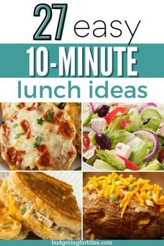 easy lunch ideas that are great for the whole family