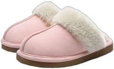 Super Soft Comfortable Slippers With Round Toe, Comfortable Super Soft Slippers With Round Toe, Comfortable Closed Toe Indoor Slippers, Pink Comfortable Winter Slippers, Comfortable Pink Winter Slippers, Casual Indoor Synthetic Slippers, Comfy Round Toe Slippers For Home, Comfy Pink Slippers With Cushioned Footbed, Comfortable Non-slip Home Slippers