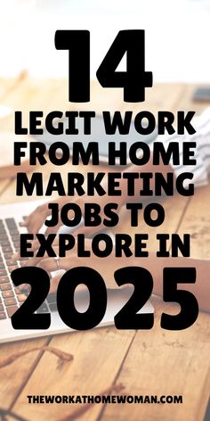 14 Legit Work From Home Marketing Jobs to Explore in 2025 - Here are 14 WFH marketing jobs that offer flexibility and growth opportunities. Whether you're looking for a side hustle or a full-time career, these roles can help you break free from the traditional office grind while advancing your marketing skills. Traditional Office, Marketing Skills, Marketing Jobs, Break Free, Side Hustle, Full Time