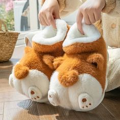 Home · KOSMUI · Online Store Powered by Storenvy Harajuku Grunge, Mens Bags Fashion, Corgi Butts, Plush Slippers, Floral Cat, Outwear Women, Cute Corgi, Footwear Collection, Sleepwear Women