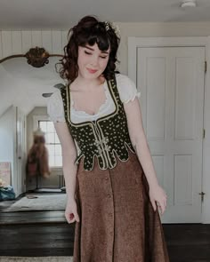 Hobbit Attire, Hobbit Core, Hobbit Life, Leaf Belt, Renn Faire, Twenties Style