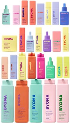 BYOMA Makeup List, Cosmetic Packaging Design, Facial Skin Care Routine, Affordable Skin Care, Hydrating Serum