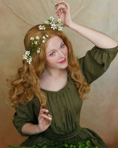 Rebecca Lord on Instagram: “Just another Green Pre-raphaelite inspiration.🌿🌿🌿🌿🌿🌿🌿🌿🌿🌿🌿 . . . Dress by @rebecca_lord_art Photo by my dear Husband Wig…” My Dear Husband, Flower Head Wreaths, Dear Husband, Inspiration Dress, Pre Raphaelite, Flower Crown, Photo Art, No Instagram, Wigs