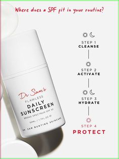 A cosmetically elegant broad-spectrum dream that defies your preconceptions about sunscreen. Like a (silky) safety belt for your skin. It calms and coddles blemish-prone skin, with a soft-focus primer-like finish, and makes your morning routine run smoothly. Non-Comedogenic and Fragrance Free. Cruelty-Free. Vegan. Daily Sunscreen, Sunscreen Spf 50, Safety Belt, Broad Spectrum Sunscreen, Soft Focus, Skin Care Essentials, Make It Work, Fragrance Free