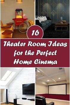 the top 10 theater room ideas for the perfect home cinema