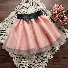 Pretty Cute Tulle Skirts, Skirts, Summer Skirts 2015, Women Skirts,#skirts Pleated Organza, Organza Bow, Toddler Skirt, Black Skirts, Beaded Skirt, Umbrella Skirt, Baby Skirt, Diy Skirt