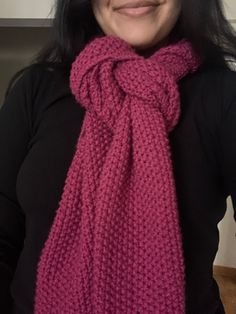 beautiful hand knit scarf made in Toronto, ON! Keep warm for all those chilly days and adds the perfect pop of colour to your outfit!  colour: raspberry pink length: 60 inches width: 10 inches Pink Knitted Scarf, Pink Knitted Winter Scarves, Pink Knitted Scarves For Winter, Pink Hand Knitted Scarves One Size, Raspberry Outfit, Mug Cozy, Coffee Sleeve, Hand Knit Scarf, Raspberry Pink