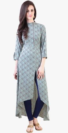 Kurti With Jeans, Kurti Designs Latest, Cotton Kurti Designs