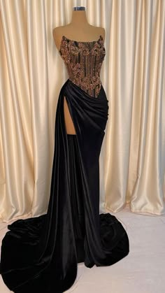 Black Gala Dress, Classy Prom, Black Evening Gown, Matric Dance, Gala Dress, Prom 2024