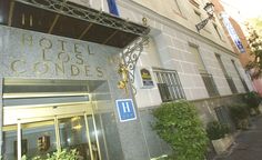 the entrance to hotel los condes in new york city