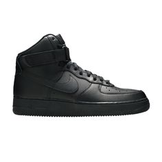 Find NIKE Air Force 1 High '07 'triple on Editorialist. Air Force 1 High '07 'Triple Black' Black Air Force High Tops, Air Force High Tops, Air Force High, All Black Nikes, Nike Air Force 1 High, Nike High Tops, Air Force 1 High, Black High Tops, Triple Black