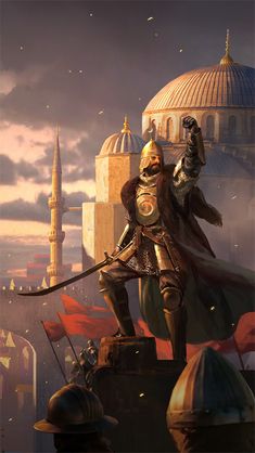 Empire Wallpaper, Assassins Creed Art, Ancient Warfare, Historical Armor, Islamic Cartoon, Knight Art