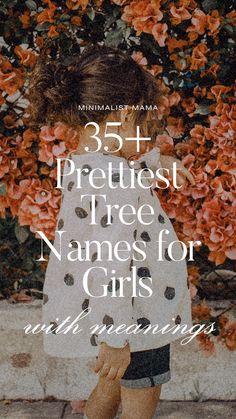 Searching for baby girl names? These pretty nature girl names are all inspired by trees - totally uncommon unique gems that you need to hear! (Baby names and meanings) M Girl Names, Nature Names For Girls, Royal Baby Names, Nature Girl Names, Nature Girl Aesthetic, Tree Names, Tree Meanings, Old Fashioned Baby Names