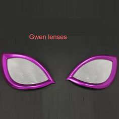 Spider Woman Gwen Lenses, A pair of lenses, Customized Lenses Handmade If you need to customize other Spider Man lenses, please contact me Spider Woman, Costume Mask, Costume Accessories, Spiderman, Lenses, Halloween Shopping, Bathing Beauties, Accessory Gift, Electronic Accessories