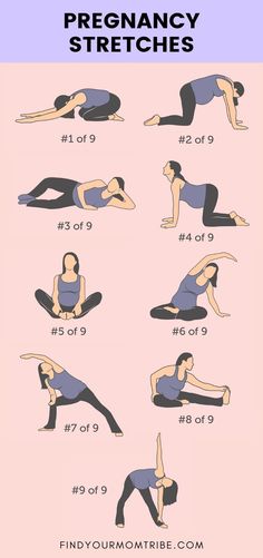 a woman doing yoga poses with the text, how to do an easy and effective back stretch