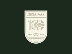 the logo for zilker park