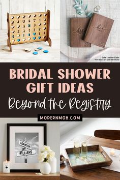 the bridal shower gift ideas are perfect for any bride and groom to have on their wedding day