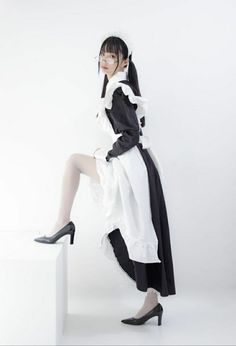 Maid Girl, Girl Cosplay, Kawaii Cosplay, Fashion Tops Blouse, Maid Dress, Cute Cosplay