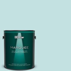 the behr marquee paint is light brown and has a green tint