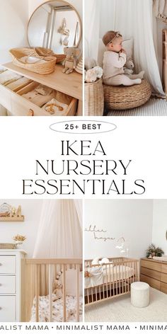 the best ikea nursery essentials for your baby's bedroom and nursery room