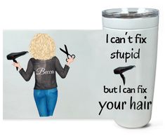 Personalized Hairdresser Gift, Hair Stylist Travel mug, Hairapist Mug, Christmas Tumbler for Hairstylist, Birthday Gift for Hair Dresser Check out some of my other listings here!  https://www.etsy.com/shop/babysdreamworld HOW TO ORDER:  Please leave the following in notes to seller at checkout. If you have any issues, please do not hesitate to just message me. My phone never leaves my hand and I respond within minutes You can also copy and paste this in the notes section to make it even easier:) Hairdresser Gift, Christmas Tags Printable, Christmas Tumbler, Tags Printable, Hair Dresser, Mug Christmas, Change Of Address, Glass Boxes, Christmas Tumblers