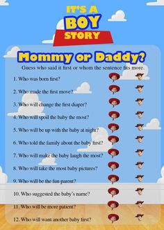 a poster with the words mommy or daddy written in different languages and pictures on it