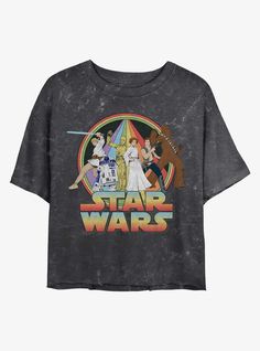 Lightweight 100% combed ring spun cottonWash cold; dry lowImportedListed in junior sizes Star Wars Shirts For Disney, 70s Vibes, Star Wars Outfits, Her Universe, Star Wars Tshirt, Star Wars Shirts, Star Wars Collection, Girls T Shirt, Womens T Shirt