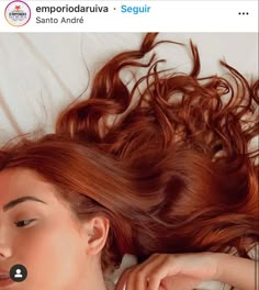 Colorful Red Hair, Long Ginger Hair Aesthetic, Medium Copper Hair, Red Hair Pictures, Light Auburn Hair, Red Balayage Hair, Cotton Candy Hair, White Blonde Hair