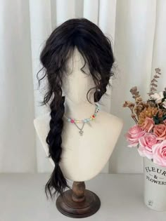 Chinese Wig Hair, Hair References, Oc Design, Hair Up Styles, Hair Reference