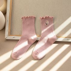 Introducing our Casual Floral Printed Long Socks, designed for everyday comfort and style. Crafted with a middle tube height, these socks feature a delightful floral pattern that adds a touch of elegance to any outfit. Made from high-quality cotton material, they offer excellent breathability and a standard thickness for all-day wear. Each pack contains 1 pairs, ensuring you always have a fresh pair at hand. Elevate your sock game with these fashionable and versatile socks that effortlessly blen Mens Winter Socks, Embroidery Socks, Kawaii Socks, Ruffle Socks, Heated Socks, Floral Socks, Ruffled Socks, Harajuku Women, Sock Crafts