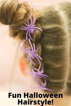 Kids Halloween Hair, Halloween Hair Styles, Fun Hairstyles, Hair Halloween, Crimped Hair, Wacky Hair, Fun Hair