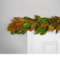 Hand assembled garland includes magnolia branches. Includes green and brown leaves. Available in 2 sizes; each sold separately. Mist garland to prolong life span. To prolong its freshness, keep away from direct heat sources and sunlight. The garland will dry naturally once hung or displayed. Avoid moving it once dry to help prevent breaking or shedding. Magnolia Garland, Magnolia Branch, Brown Leaves, Wreaths & Garlands, Room Planner, Pottery Barn Teen, Room Interior Design, Free Interior Design, Xmas Ornaments