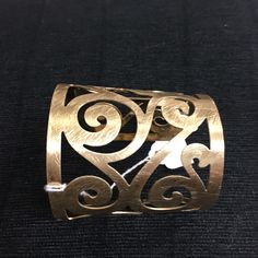 Bronze /Gold Cuff Bracelet About 4inches Long Costume Gold Cuff Bracelets For Spring, Gold Bracelet For Formal Occasions In Spring, Formal Gold Bracelet For Spring, Gold Cuff Bracelet, Gold Bracelet Cuff, Gold Cuffs, Bronze Gold, Womens Jewelry Bracelets, Cuff Bracelet