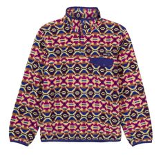 This Is A Great Condition Patagonia Synchilla Snap Fleece In The Super Rare Aberdeen Butterfly Pattern. Worn Just A Few Times And It’s Been Sitting In My Closet Since I’ve Gone Up In Size. The Fleece Is In Excellent Condition And Still Feels Very Soft And Smooth, The Snaps, Elastic, Stitching Are All In Great Condition. This One Is Hard To Give Up But I’m Looking To Sell To A Great Home! No Stains, Rips, Tears, Or Weird Smells. True To Women’s Patagonia Sizing. Patagonia Women, Patagonia Synchilla, Aberdeen, Butterfly Pattern, Patagonia Womens, Patagonia, To Sell, Pink Purple, Stitching