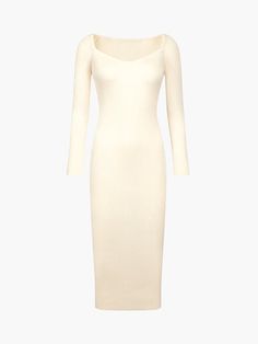 Details Composition: 100% Polyester Design: Plain Style: Casual. Elegant Thickness: Regular Material: Knit ... Parachute Dress, White Jumpsuit Dress, Y2k Summer Outfits, Short Dress White, Midi Sweater Dress, Diva Style, Long Sweater Dress, Plain Style, Short Lace Dress